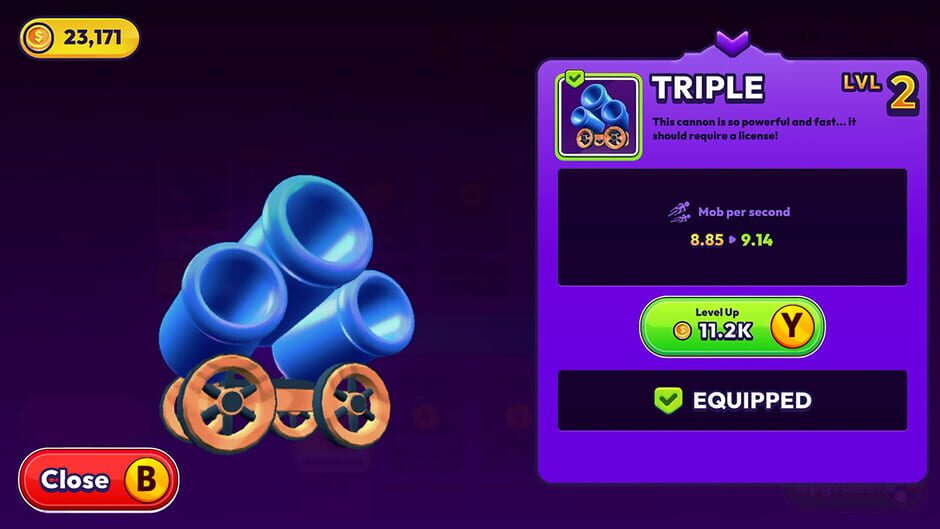 Mob Control: Triple Backup Screenshot