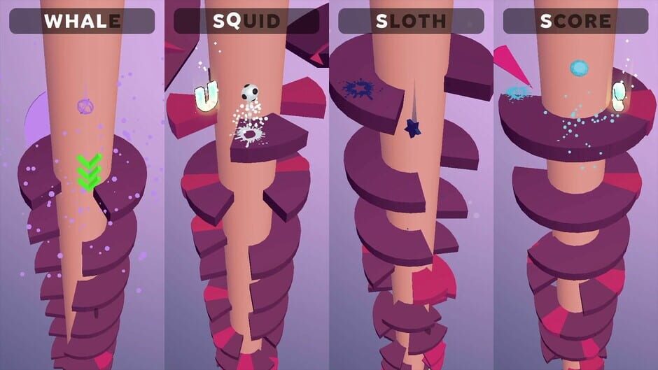 Helix Jump: Letter Madness Screenshot