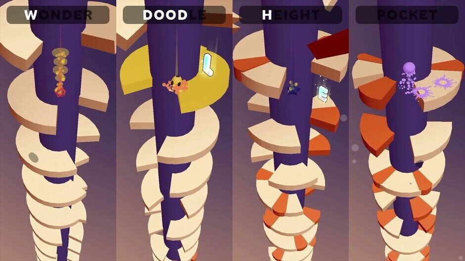 Helix Jump: Letter Madness Screenshot