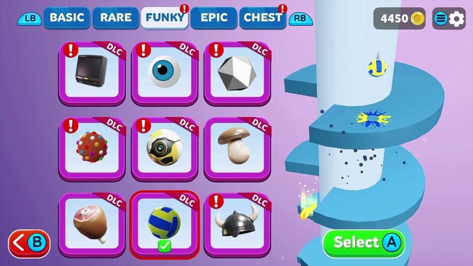 Helix Jump: Party Skins Screenshot