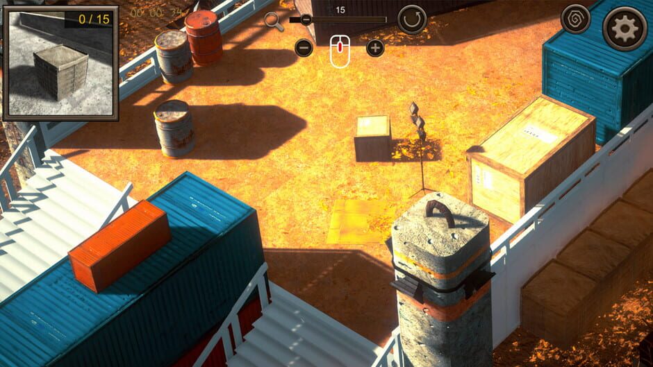 Hidden FPS Shooting Top-Down 3D Screenshot