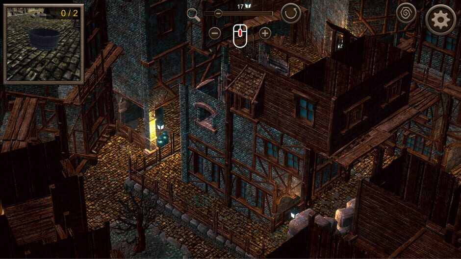 Hidden Haunted Town Top-Down 3D Screenshot