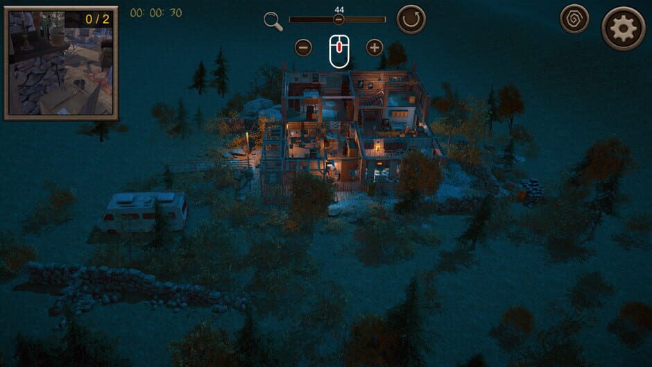 Hidden Vintage House Top-Down 3D Screenshot