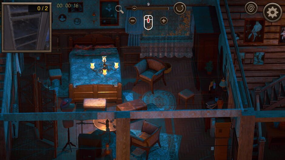 Hidden Vintage House Top-Down 3D Screenshot