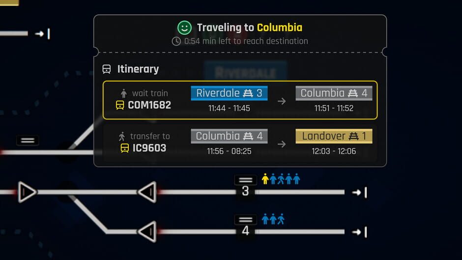 Rail Route: Happy Passengers Screenshot
