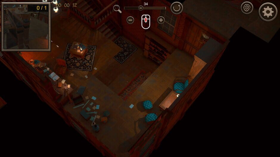 Hidden Old House Top-Down 3D Screenshot