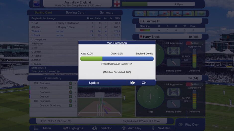Cricket Captain 2024 Screenshot