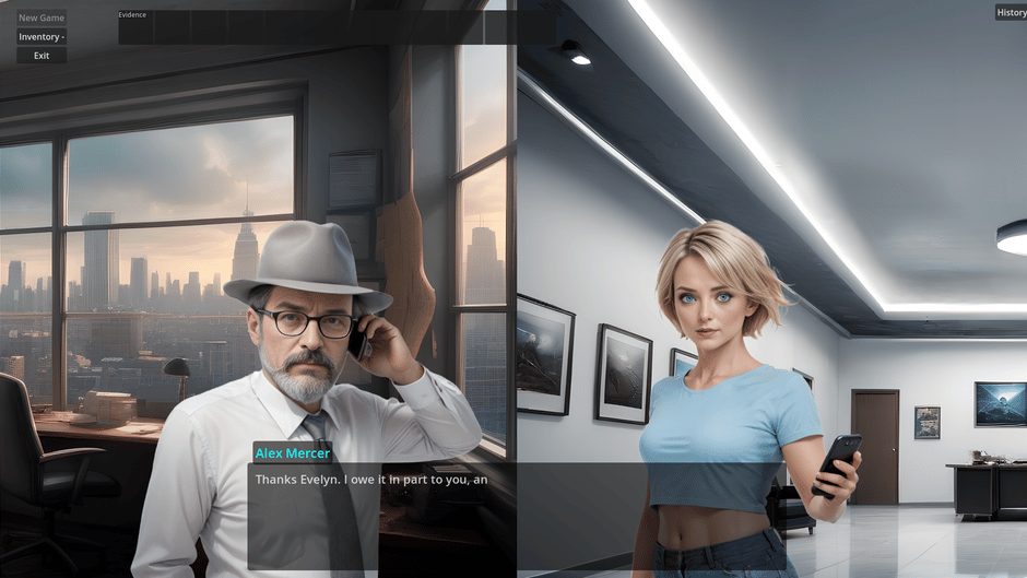 Shadows in the City Screenshot