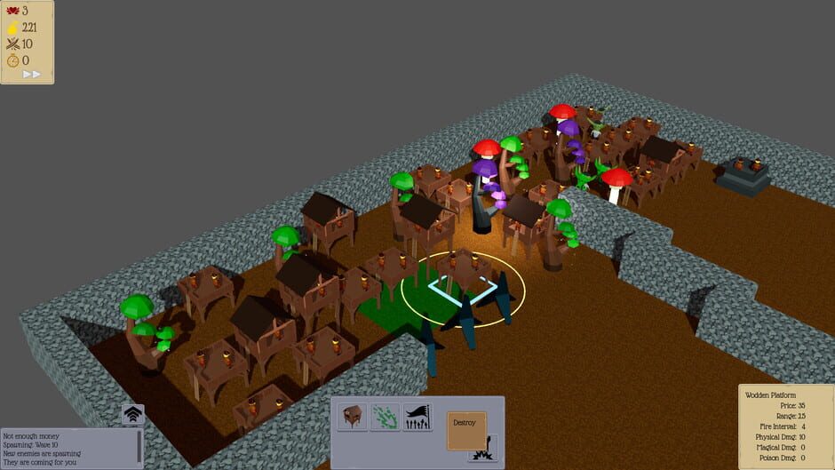 Maze TD Battleground Screenshot