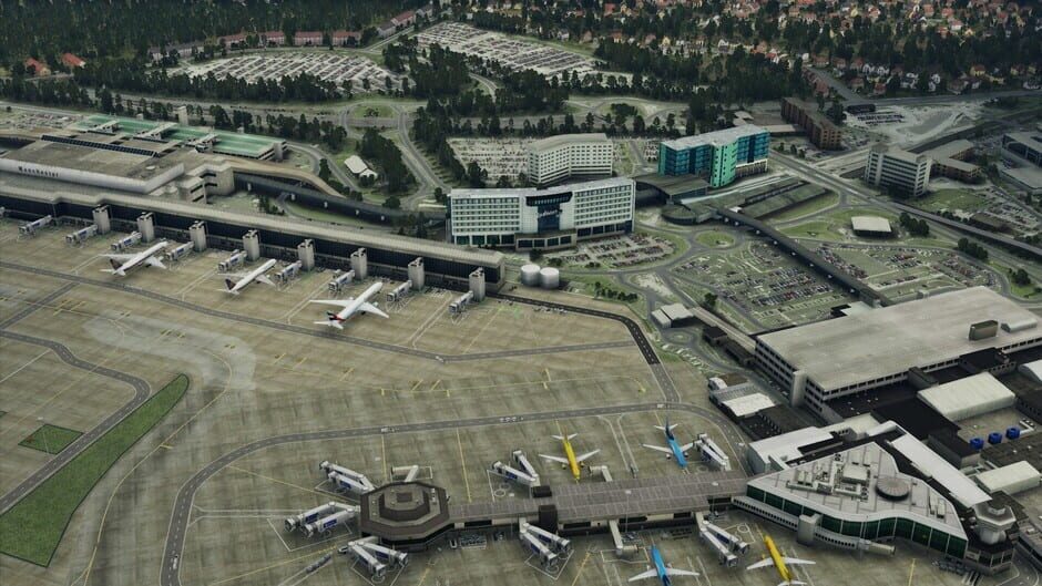 X-Plane 12: Aerosoft - Airport Manchester Screenshot