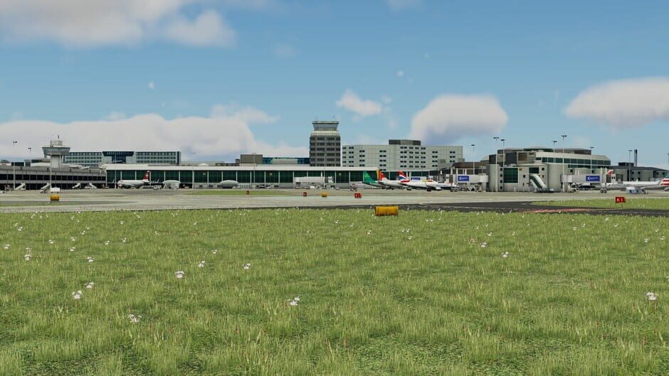 X-Plane 12: Aerosoft - Airport Manchester Screenshot