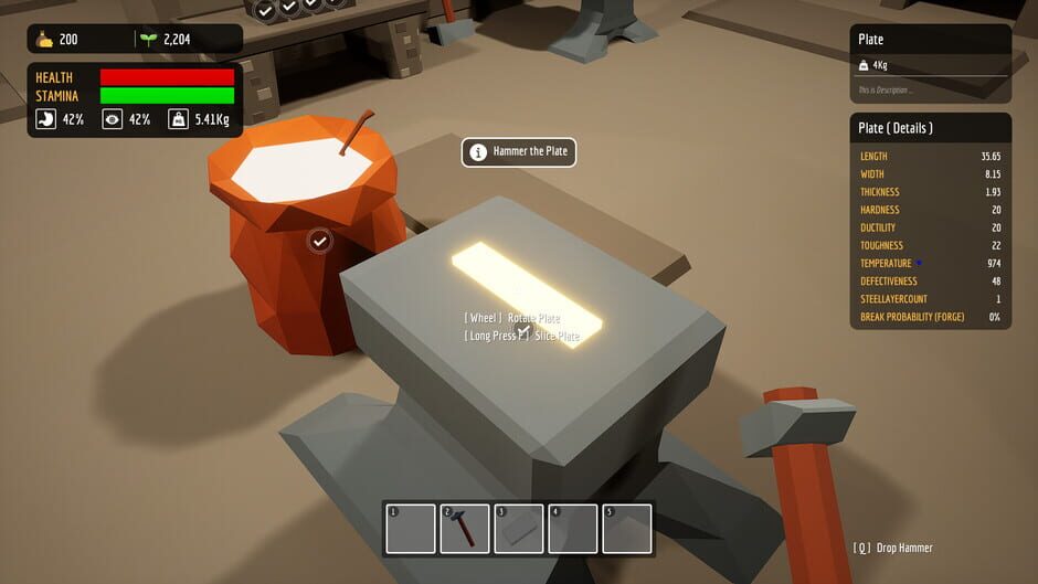 Forge Simulator Screenshot