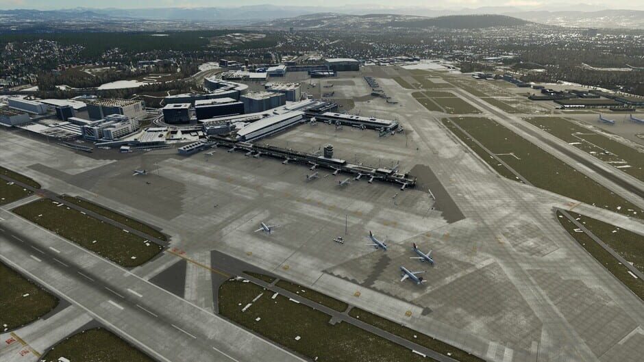 X-Plane 12: Aerosoft - Airport Zurich V2.0 Screenshot