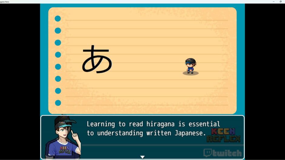 Hiragana Hero Screenshot