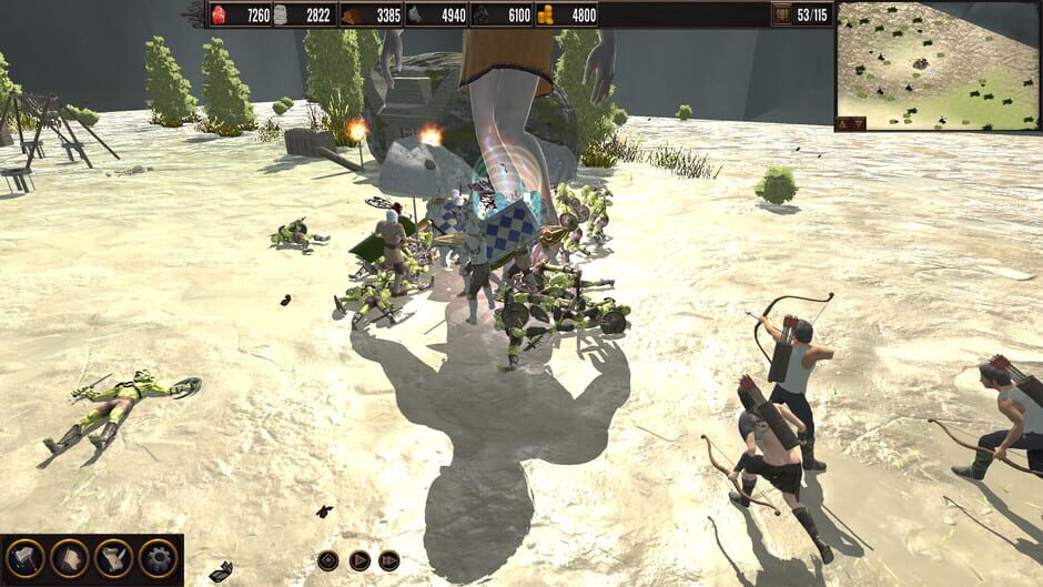 สกรีนช็อตจาก War of The Titans (รูปที่ 5)