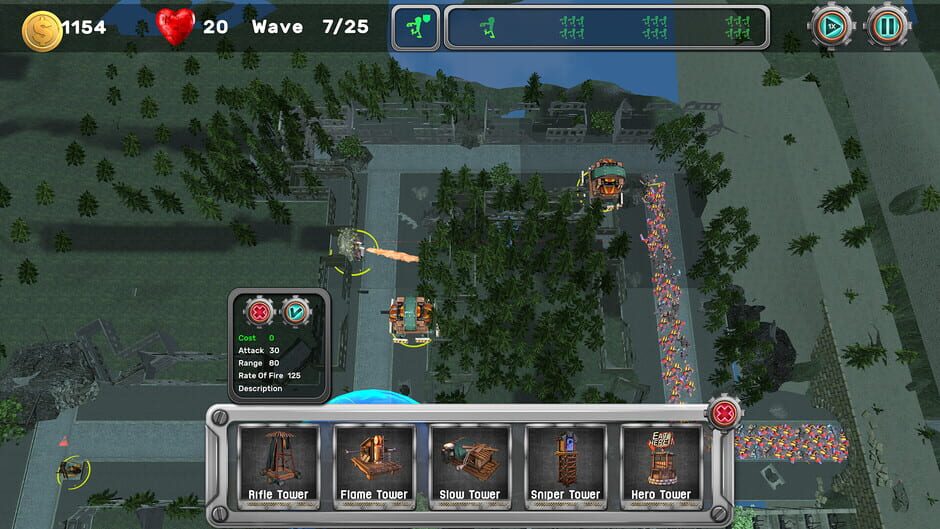 Z-Ape: Tower Defense Screenshot