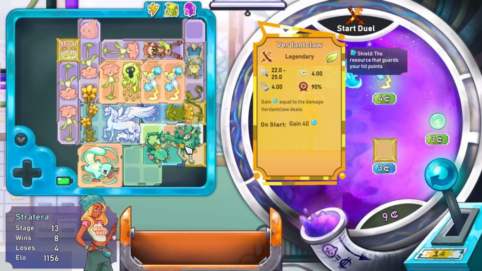 NeoDuel: Backpack Monsters Screenshot