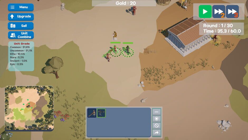 สกรีนช็อตจาก Random Hero Defense (รูปที่ 4)