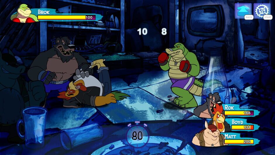 Brok the Investigator: The Brawl Bar Screenshot