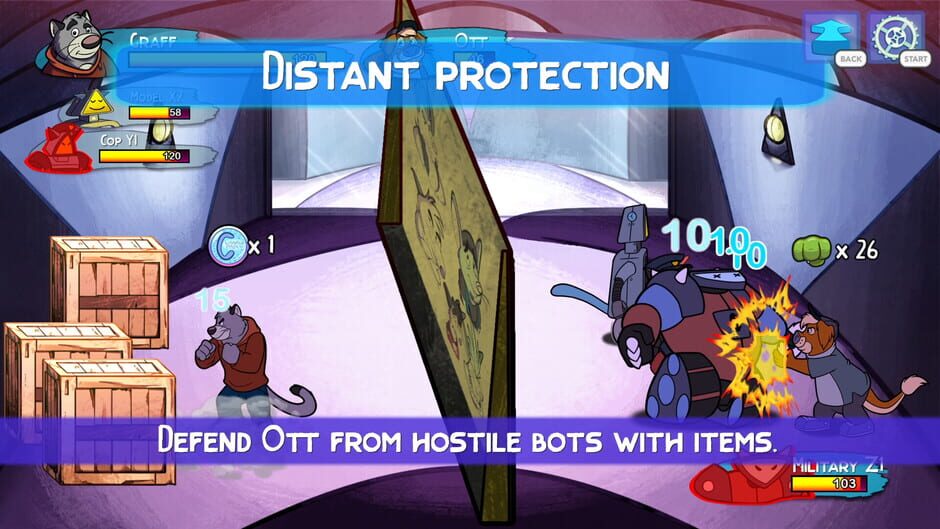 Brok the Investigator: The Brawl Bar Screenshot