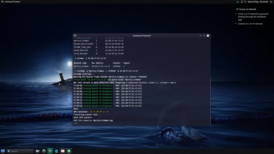 Кадър от HackHub: Ultimate Hacker Simulator