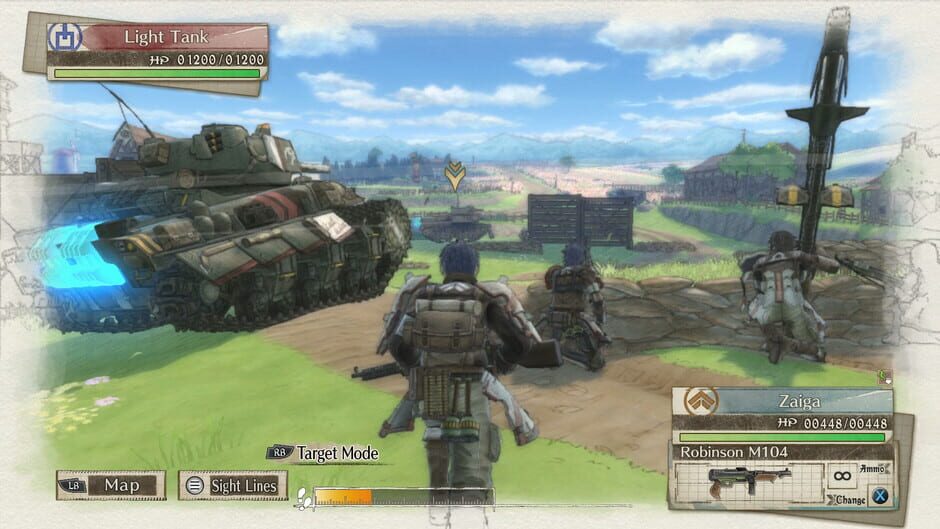 Valkyria Chronicles 4: Advance Ops Screenshot