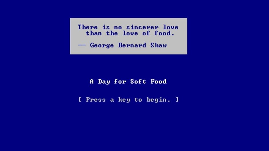 A Day for Soft Food media thumbnail