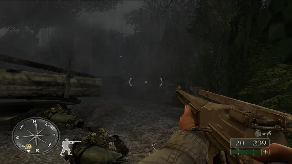 Call of Duty 2: Big Red One, captura de tela 3