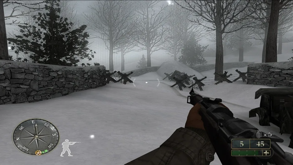 Call of Duty 2: Big Red One, captura de tela 4