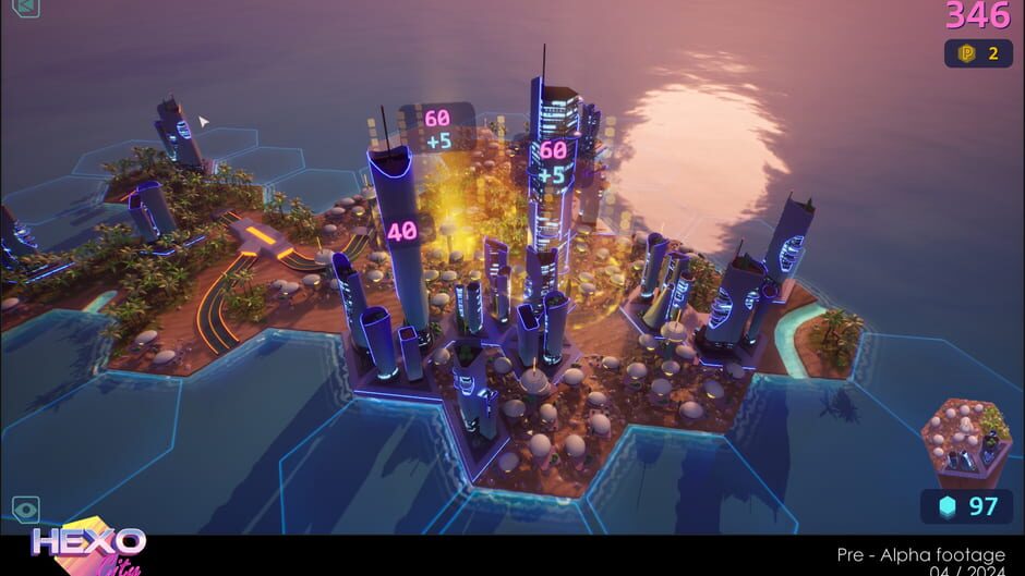 HexoCity Screenshot