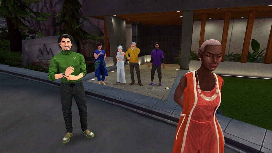 Clue: Whispering Pines Retreat Crime Scene Screenshot