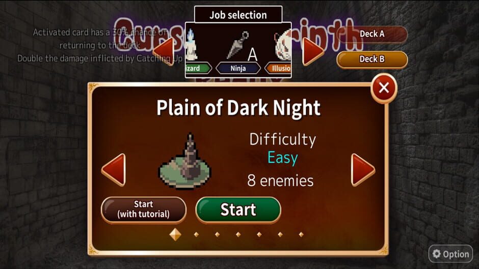 Cursed Labyrinth Redux Screenshot