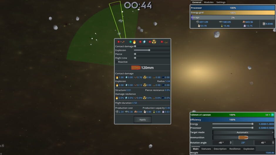 Lonely Tiny Spaceship Screenshot