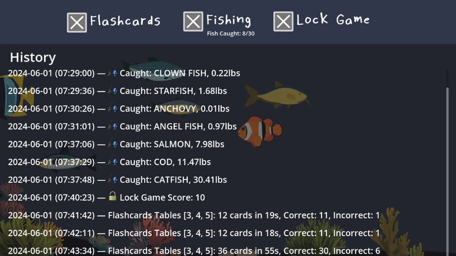 Times Tables Games Screenshot