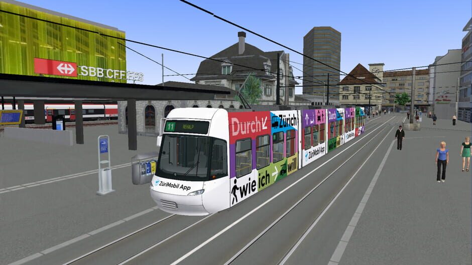 สกรีนช็อตจาก OMSI 2: Add-on Zürich Tram Linie 11 (รูปที่ 10)