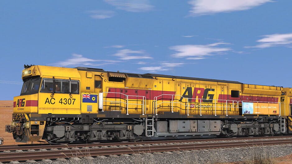 สกรีนช็อตจาก Trainz 2019: C44aci Locomotive - ARG/Mineral Resources Pack (รูปที่ 9)