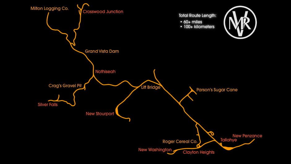 Trainz 2022: Milton Valley Railroad Screenshot