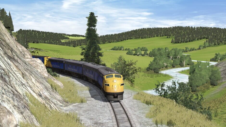 Trainz 2022: Milton Valley Railroad Screenshot