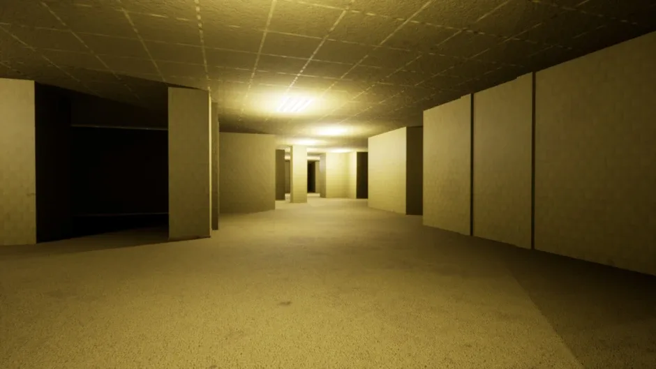 Кадър от Backrooms
