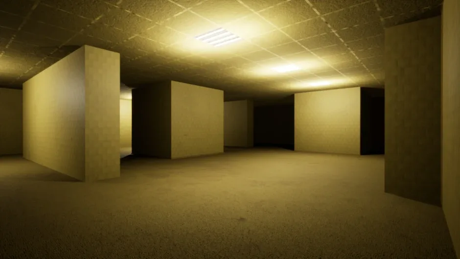 Backrooms screenshot