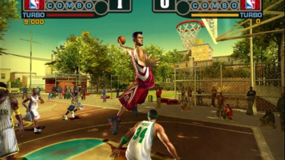NBA Street V3, captura de tela 1
