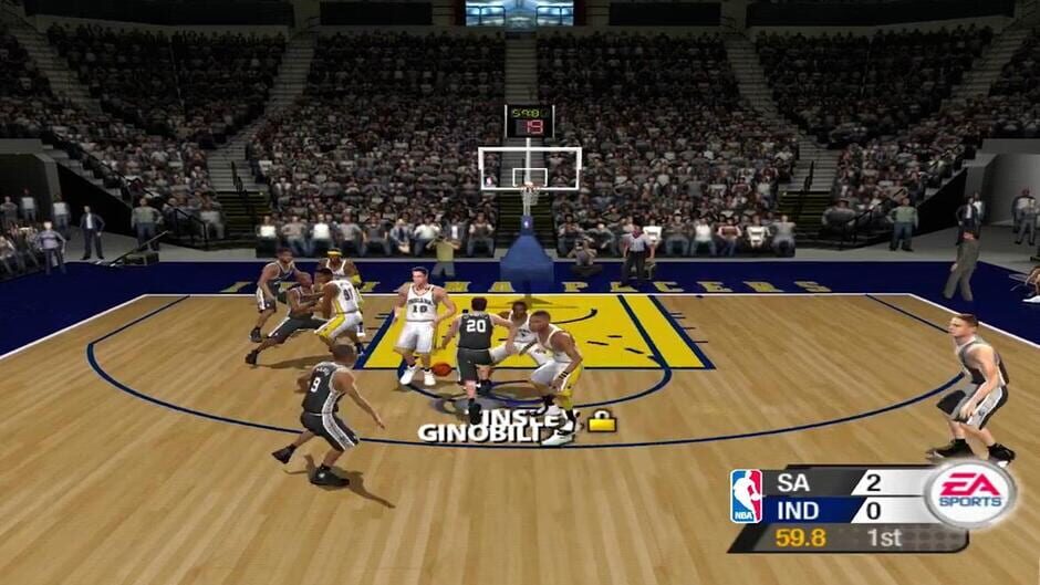 NBA Live 2005 screenshot
