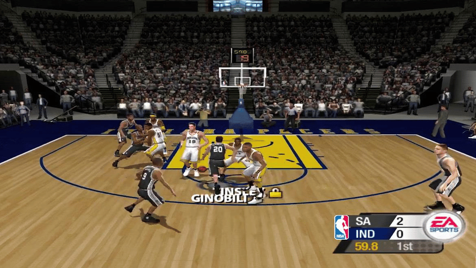 NBA Live 2005 Screenshot