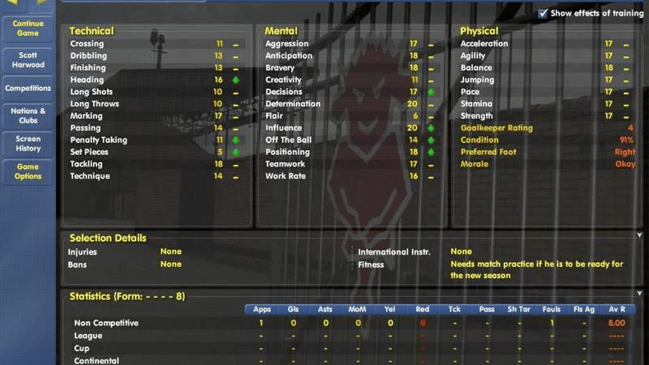 Championship Manager: Season 03/04 Screenshot