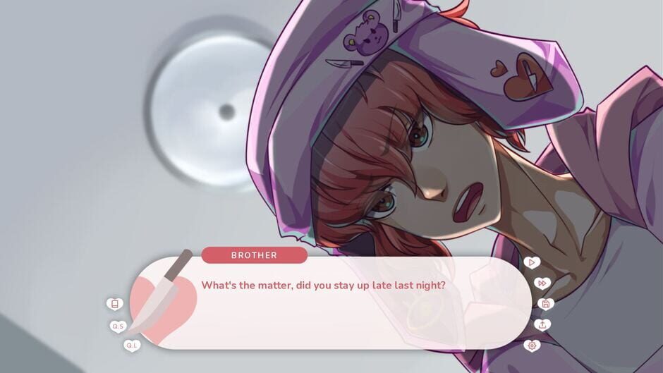 Screenshots Stuck in a Yandere Visual Novel... HELP!!