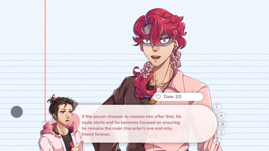 Screenshots Stuck in a Yandere Visual Novel... HELP!!