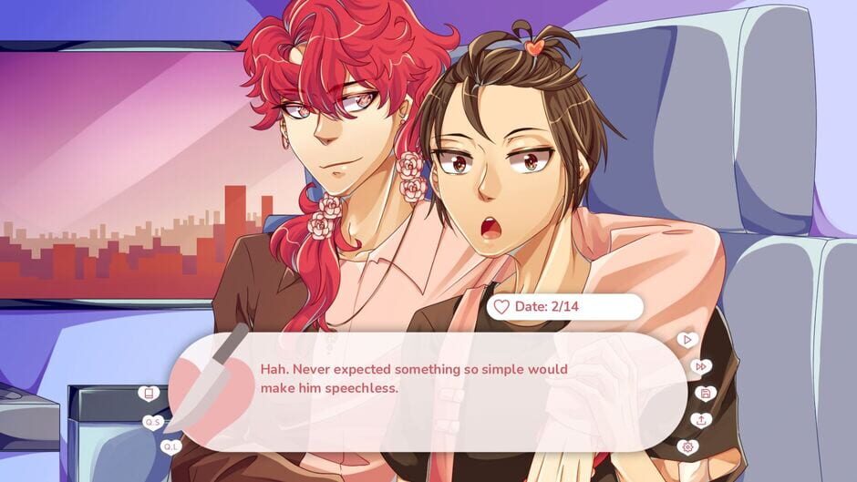 Screenshots Stuck in a Yandere Visual Novel... HELP!!