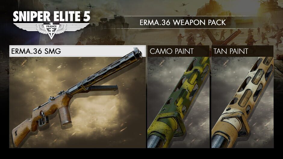 สกรีนช็อตจาก Sniper Elite 5: Up Close and Personal Weapon & Skin Pack (รูปที่ 7)