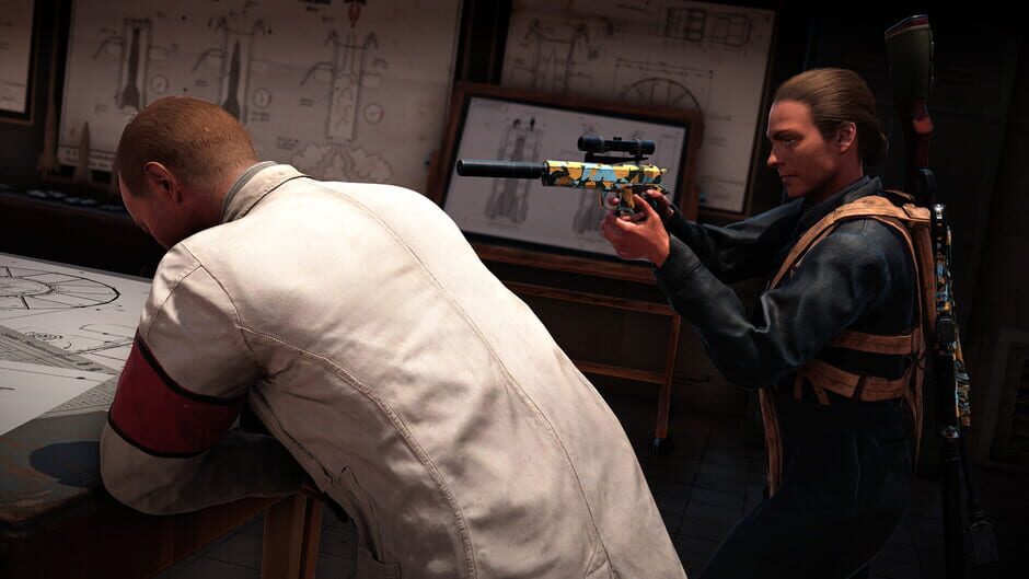 สกรีนช็อตจาก Sniper Elite 5: Death From Above Weapon and Skin Pack (รูปที่ 5)