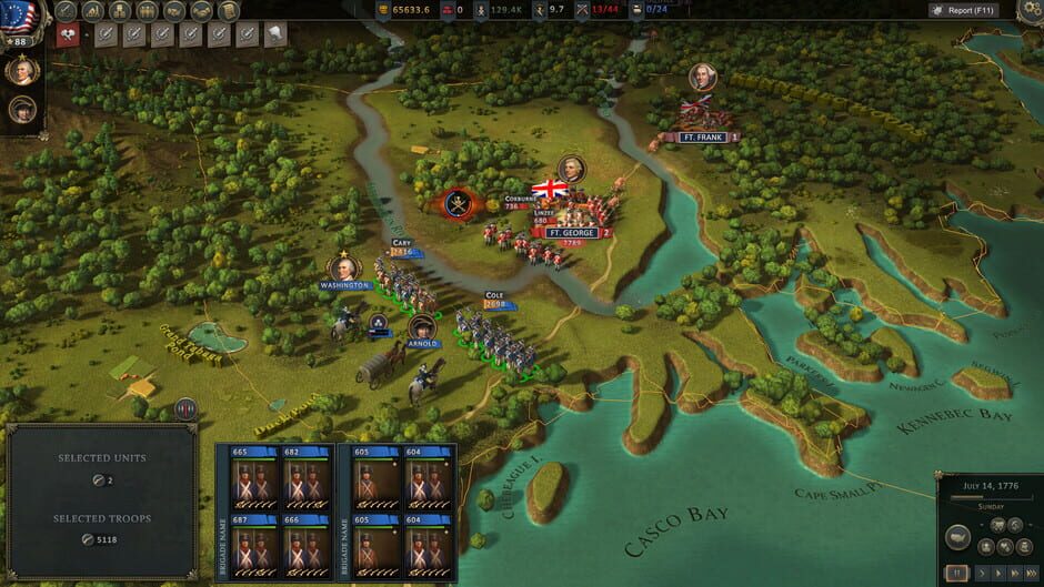 Ultimate General: American Revolution - Premium Edition Screenshot
